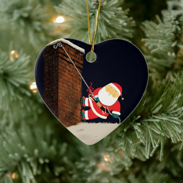 Adorno De Cerámica Colectivo de Navidades de escalada de rock (Árbol)