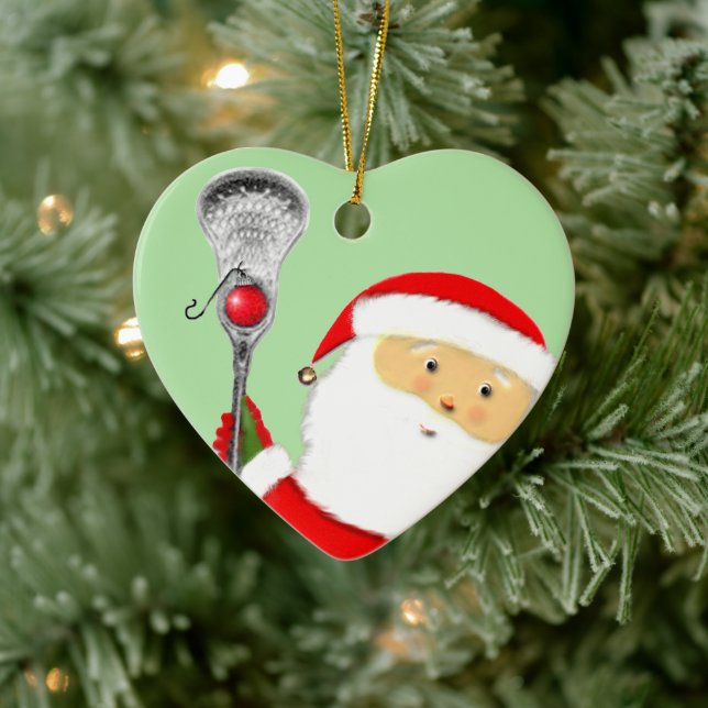 Adorno De Cerámica Colectivo de Navidades Lacrosse (Árbol)