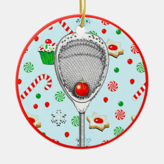 Adorno De Cerámica Colectivo Lacrosse Goalie 2025