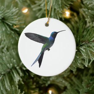 Adorno De Cerámica Colibrí