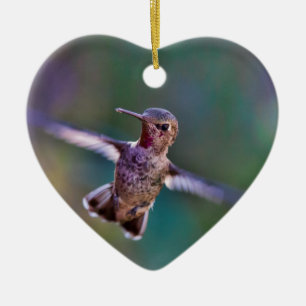 Adorno De Cerámica Colibrí