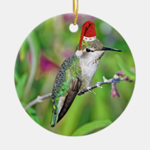 Adorno De Cerámica Colibrí de HoHoHo