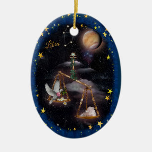 Adorno De Cerámica Collage de Arte de Libra