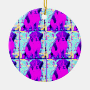 Adorno De Cerámica collage de perros beagles