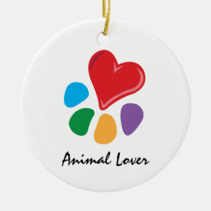 Adorno De Cerámica Collar animal de Lover_Heart-Paw