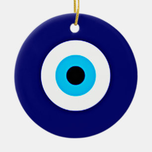 Adorno De Cerámica Collar de Ojo Turco