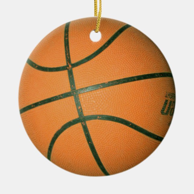 Adorno De Cerámica collar del baloncesto (Frente)