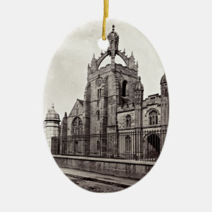 Adorno De Cerámica College de rey - universidad de Aberdeen - vintage