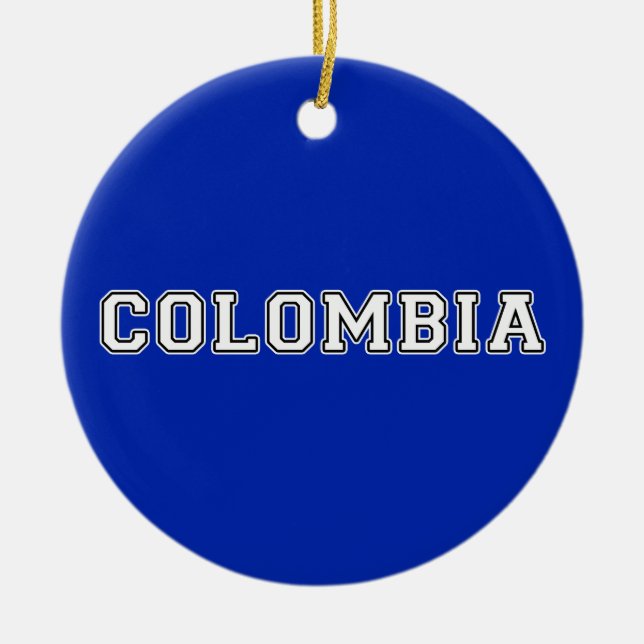 Adorno De Cerámica Colombia (Frente)
