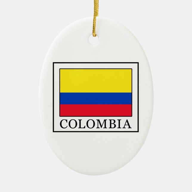 Adorno De Cerámica Colombia (Frente)