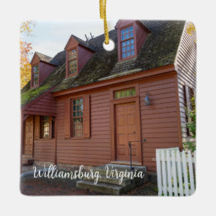 Adorno De Cerámica Colonial Williamsburg Virginia