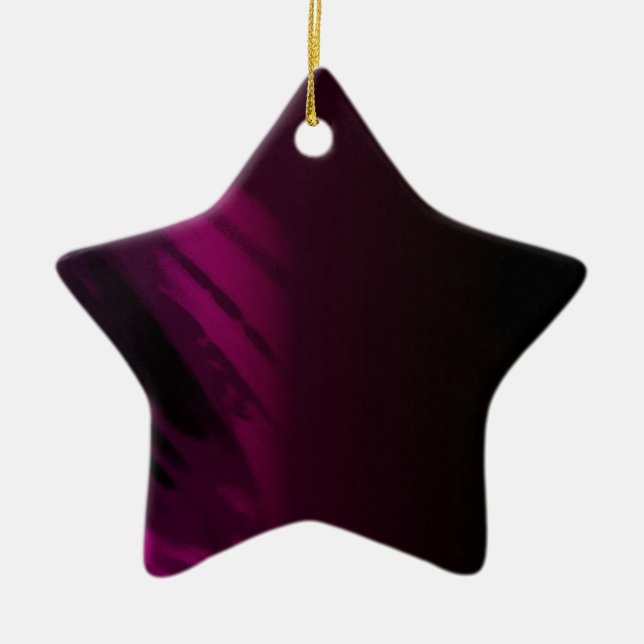 Adorno De Cerámica Color de Rosa negro (Frente)