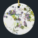 Adorno De Cerámica Color del agua estilo romántico flor diseño floral<br><div class="desc">Color del agua estilo romántico flor floral,  arte gráfico digital. Colores rosa,  púrpura,  verde y amarillo. Sencillo,  fresco,  moderno y contemporáneo.</div>