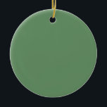 Adorno De Cerámica Color verde sólido profesional minimalista<br><div class="desc">Diseño extremadamente estético,  sencillo y profesional de color verde.</div>