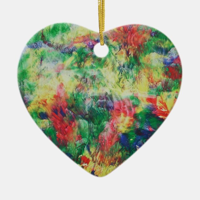 Adorno De Cerámica colores (Frente)