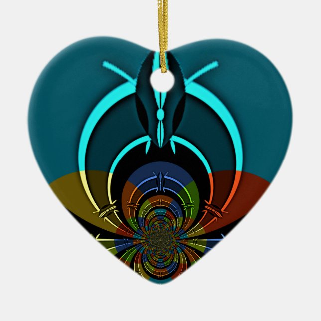 Adorno De Cerámica Colores masái Hakuna Matata (Frente)