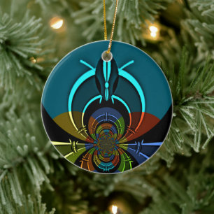 Adorno De Cerámica Colores masái Hakuna Matata