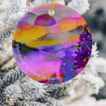 Coloridas vacaciones de paisaje acuático