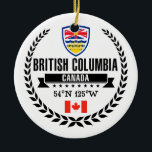 Adorno De Cerámica Columbia Británica<br><div class="desc">Columbia Británica</div>