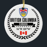 Adorno De Cerámica Columbia Británica<br><div class="desc">Columbia Británica</div>