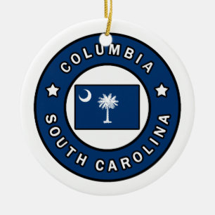 Adorno De Cerámica Columbia Carolina del Sur