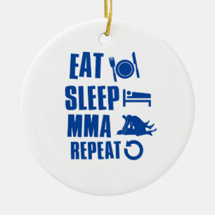 Adorno De Cerámica Coma el sueño MMA