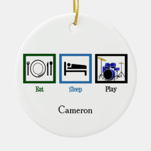 Adorno De Cerámica Coma los tambores del sueño