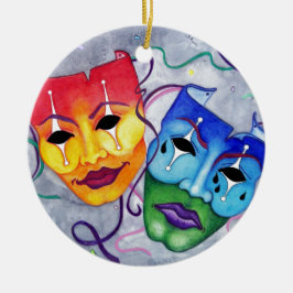 Adorno De Cerámica Comedia y tragedia