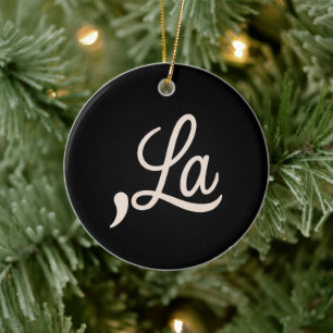 Adorno De Cerámica Comma La 2024 Para Elección Presidencial Divertida