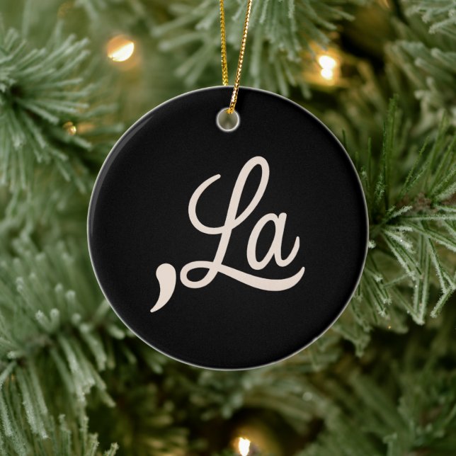 Adorno De Cerámica Comma La 2024 Para La Difícil Elección Presidencia (Árbol)