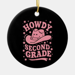 Adorno De Cerámica Cómo una vaca de 2º grado vuelve a la escuela