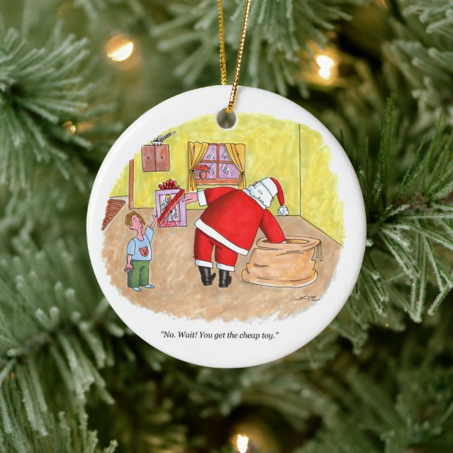 Adorno De Cerámica Comodidad de cerámica redonda de juguete barato (Árbol)