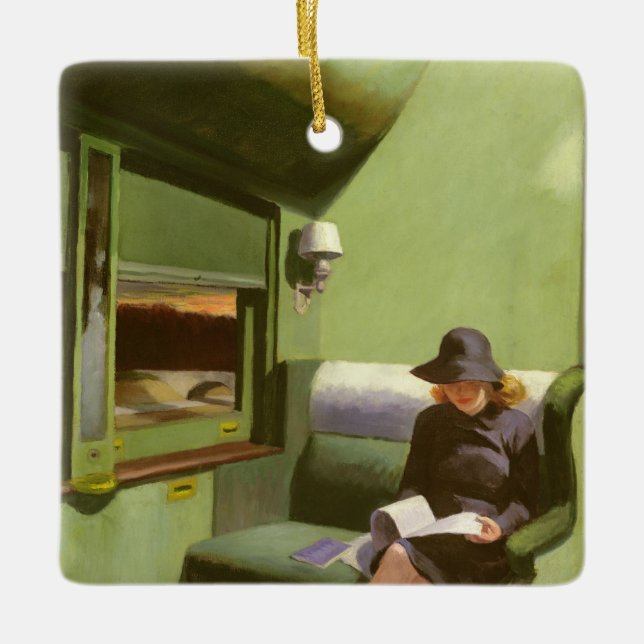 Adorno De Cerámica Compartimiento C, coche 293 (Anverso)