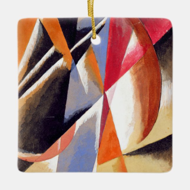 Adorno De Cerámica Composición (Anverso)