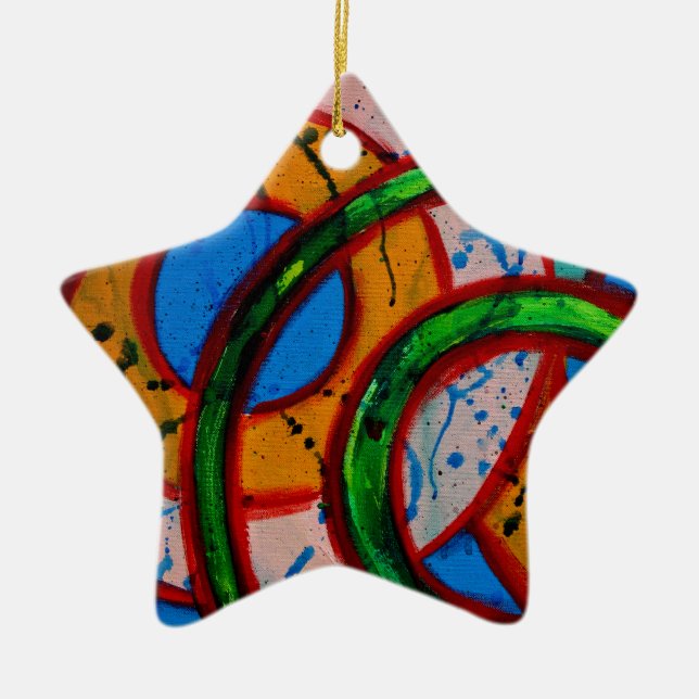 Adorno De Cerámica Composición #20A de Michael Moffa (Frente)