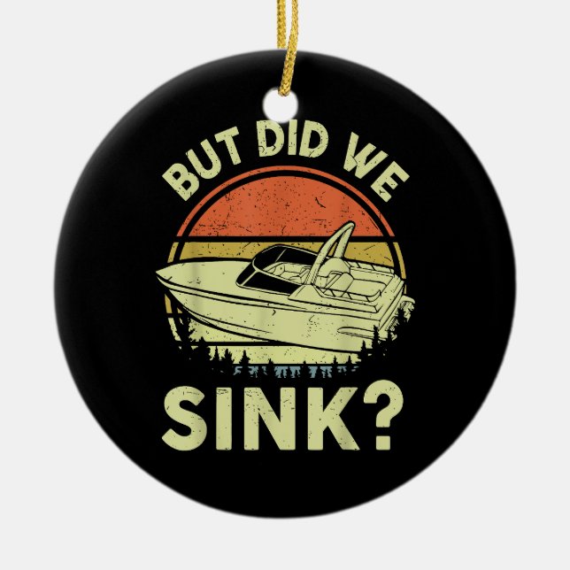 Adorno De Cerámica Cómprate Gracioso Pero ¿Hundimos A Los Hombres A M (Frente)