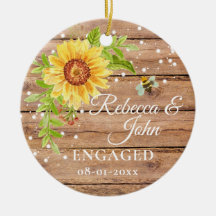 Adorno de Cerámica Comprometido Girasol Amarillo R