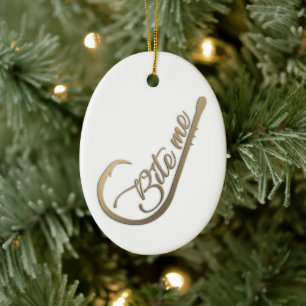 Adorno De Cerámica Compruébalo con la pesca divertida