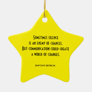 Adorno De Cerámica comunicación