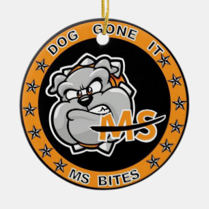 Adorno De Cerámica Conciencia de la esclerosis múltiple