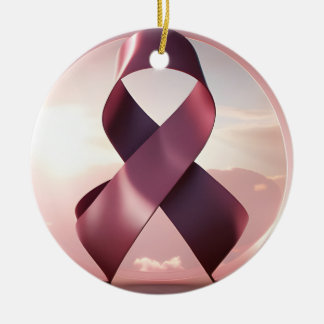 Adorno De Cerámica Conciencia sobre el cáncer de mama