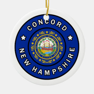 Adorno De Cerámica Concordia New Hampshire