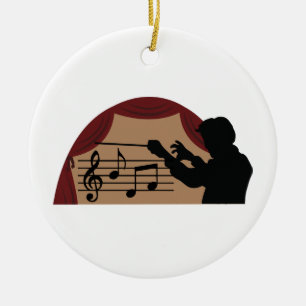 Adorno De Cerámica Conductor