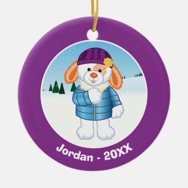 Adorno De Cerámica Conejo (Frente)