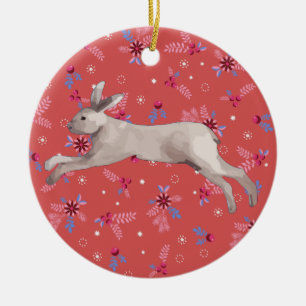 Adorno De Cerámica Conejo acuático