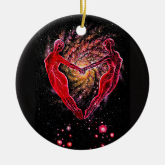 Adorno De Cerámica Conexión de almas gemelas