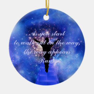 Adorno De Cerámica Confianza de Rumi la manera