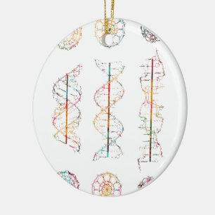 Adorno De Cerámica conformación de hélice de ADN