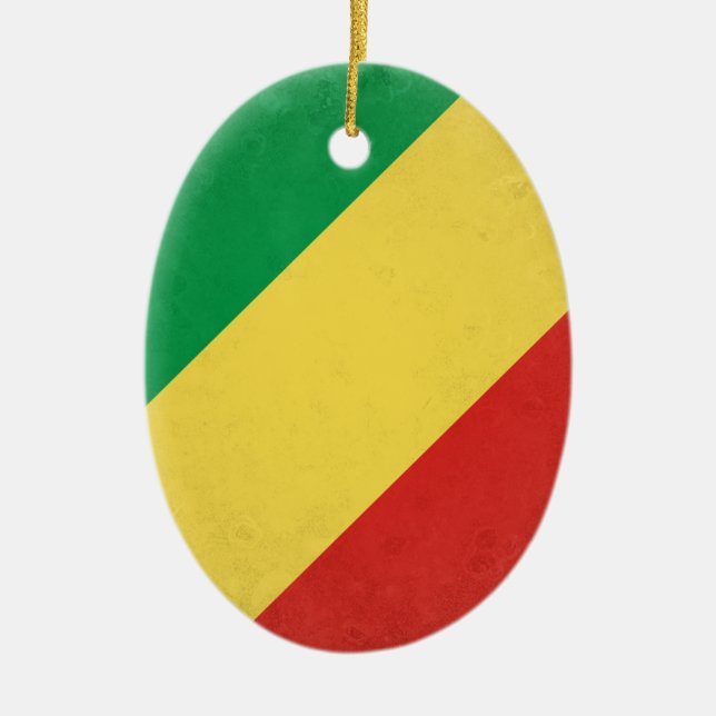 Adorno De Cerámica Congo (Frente)