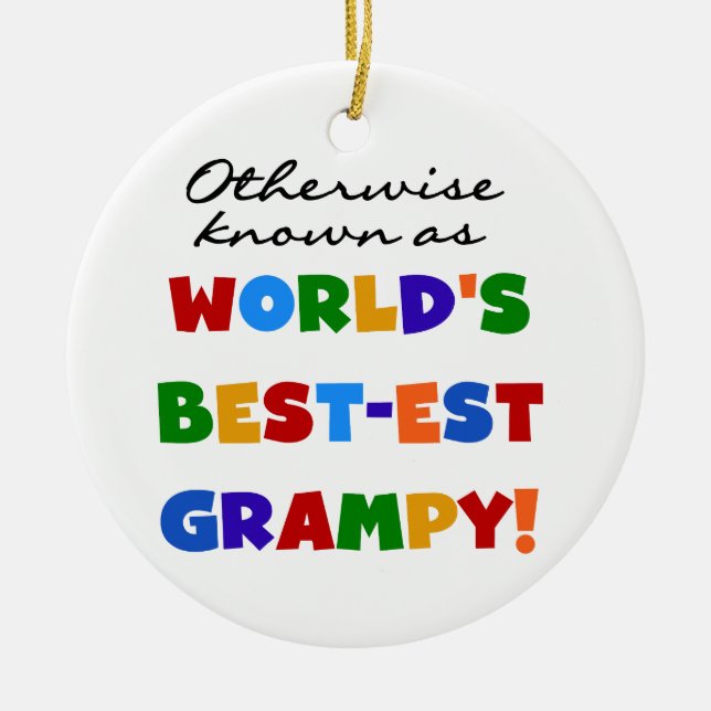 Adorno De Cerámica Conocidos como los mejores regalos de las peluquer (Frente)